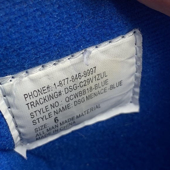 MSG Kids Blue Black Gray Winter Waterproof Menace Size 6 WB4540H - Picture 8 of 11